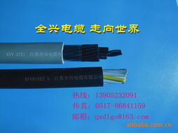 徐加云控制電纜產品系列概覽